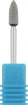 Nail Drill Фреза корундовая "Пуля", диаметр 3.7 мм, 45-39, серая