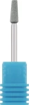 Nail Drill Фреза корундовая "Усеченный конус удлиненный", диаметр 4.0 мм, 45-36, серая