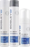 Bosley Набор для восстановления истонченных неокрашенных волос Bos Revive Kit (shm/150ml + cond/150 + treatm/100ml) - фото N2