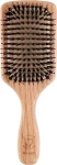 Krago Щітка для волосся з натурального дуба з натуральною щетиною кабана Eco Wooden Brush