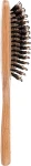Krago Расческа для волос с натурального дуба с натуральной щетиной кабана Eco Wooden Brush - фото N2