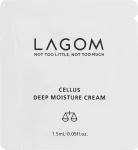 Lagom Крем зволожувальний з рослинними стовбуровими клітинами Cellus Deep Moisture Cream (пробник)