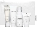 Lagom Набор Travel Kit (gel/30ml + foam/30ml + toner/20ml + cream/10ml + bag)