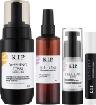 K.I.P. Набір Set (foam/150ml + tonic/100ml + serum/15ml + cr/30ml)