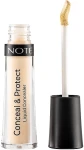 Note Рідкий консилер для обличчя Conceal & Protect Liquid Concealer - фото N5