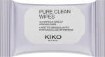 Kiko Milano Салфетки для снятия водостойкого макияжа Pure Clean Wipes