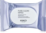 Kiko Milano Салфетки для снятия водостойкого макияжа Pure Clean Wipes - фото N2