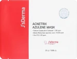 J'sDerma Тканевая маска для лица с азуленом Acnetrix Azulene Mask