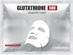 Антиоксидантная тканевая маска с глутатионом и витаминами - Medi peel Bio-Intense Glutathione White Ampoule Mask, 30 мл