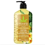 Шампунь відновлювальний "Оріджинал" - Hempz Original Floral Banana Herbal Shampoo With Vegan Biotin & Aloe Vera, 500 мл