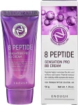 BB крем с пептидами - Enough 8 Peptide Sensation Pro BB Cream, 50 мл - фото N2