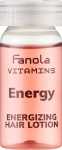 Энергетический лосьон для ослабленных и тонких волос - Fanola Vitamins Energy Be Complex Lotion, 12 мл, 10 шт - фото N2