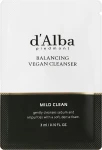 Балансирующее мягкое средство для умывания - D'Alba Balancing Vegan Cleanser Mild Clean (пробник), 3мл