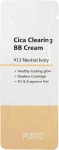 BB-крем з центеллою - PURITO Cica Clearing BB Cream, 13 тон - Neutral Ivory, 1 мл