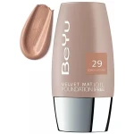 Тональний крем з матуючим ефектом - BeYu Velvet Mat Foundation, 29 - Light Khaki - фото N2