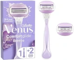 Бритва жіноча + 2 змінні касети - Gillette Venus Comfortglide Breeze