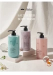 Гель для душу відлущуючий з сіллю КОМФОРТНА ЛАВАНДА - BATHPA Bath Salt Scrub Body Wash Comfort Lavender, 1000 мл - фото N6