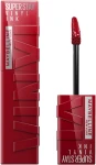 Стойкая жидкая помада для губ - Maybelline New York SuperStay Vinyl Ink Liquid Lipstick, 10 - Lippy