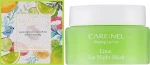 Маска зволожуюча для губ з ароматом лайма - Carenel Lime Lip Night Mask, 23 г - фото N2