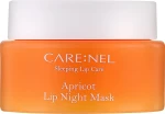 Маска нічна для губ з абрикосом - Carenel Apricot Lip Night Mask, 23 г