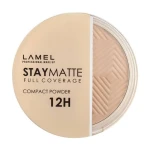 Пудра компактна матуюча - LAMEL Make Up Stay Matte Compact Powder, 402