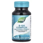 Комплекс витаминов группы B - Nature's Way B-100 Complex, 60 капсул