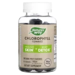 Хлорофилл со вкусом фруктов - Nature's Way Chlorophyll Gummies, 100 мг, 60 жевательных конфет