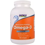 Омега-3 - Now Foods Omega-3, 1000мг, 500 желатинових капсул