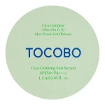 Солнцезащитная сыворотка для чувствительной кожи - TOCOBO Cica Calming Sun Serum SPF50+ PA++++, 1,5 мл (пробник)