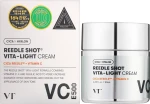 Крем для лица осветляющий со спикулами и витамином С - VT Cosmetics Reedle Shot Vita-Light Cream, 50 мл - фото N2