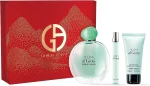 Набір для жінок парфумований - Giorgio Armani Acqua di Gioia, edp/100 мл + edp/15 мл + body lot/50 мл