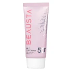 Сонцезахисний тонуючий крем - BEAUSTA Mild Sun Cream Pink Tone-Up SPF50+, 50 мл