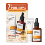 Набір освітлюючих засобів для обличя - BEAUSTA Tranexamic Dark Solution Set, сироватка 30 мл + крем 30 мл + тканьова маска - фото N2