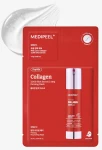 Двухэтапная тканевая маска со спикулами и коллагеном - Medi peel Red Lacto Collagen 3000 Shot Serum 2 Step Mask, 1 шт