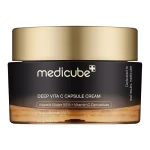 Крем осветляющий с витамином С - MEDICUBE Deep Vita C Capsule Cream, 55 мл