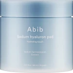 Увлажняющие пады для мягкого отшелушивания - ABIB Sedum Hyaluron Pad Hydrating Touch, 75 pads - фото N2