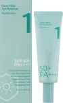 Сонцезахисна есенція для обличчя - NUMBUZIN No.1 Clear Filter Sun Essence SPF50+ PA++++, 50мл - фото N2