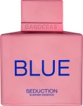 Туалетная вода женская - Antonio Banderas Blue Seduction Summer Essence For Women, 100 мл - фото N2