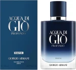 Парфуми для чоловіків - Giorgio Armani Acqua di Gio Profondo Parfum, 50 мл