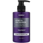 Кондиціонер відновлюючий "Ожинова долина" - Kundal Honey & Macadamia Protein Treatment Blackberry Bay, 500 мл