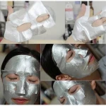 Тканинна маска з колагеном - JMsolution C9 Collagen Ampoule Silver Foil Mask, 35ml - фото N4
