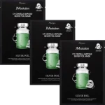 Тканинна маска з центелою азіатською - JMsolution C9 Centella Ampoule Silver Foil Mask, 35ml - фото N2