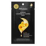 Тканинна маска заспокійлива з екстрактом календули - JMsolution Be Nature Calendula & Calming Mask, 1 шт