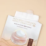 Тканинна маска з рисом та біфідобактеріями - FarmStay Rice & Bifida Cream Mask, 23 мл, 1 шт - фото N3