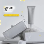 Сонцезахисний крем зволожуючий для обличчя з керамідами - Celimax Dual Barrier Watery Sun Cream, 40 мл - фото N4
