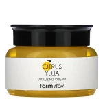 Крем для лица с экстрактом юдзу - FarmStay Citrus Yuja Vitalizing Cream, 100 мл