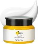 Крем для лица с экстрактом юдзу - FarmStay Citrus Yuja Vitalizing Cream, 100 мл - фото N3