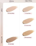 Тональний крем для обличчя КОЛАГЕН - Enough Collagen 3х Moisture Foundation SPF15, №21n, 100 мл - фото N4