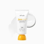 Водостійкий сонцезахисний крем - ANUA Zero-Cast Moisturizing Finish Sunscreen SPF50+ PA++++, 50 мл