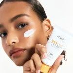 Водостійкий сонцезахисний крем - ANUA Zero-Cast Moisturizing Finish Sunscreen SPF50+ PA++++, 50 мл - фото N4